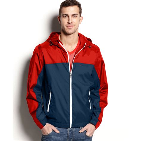 tommy hilfiger windbreaker men's.